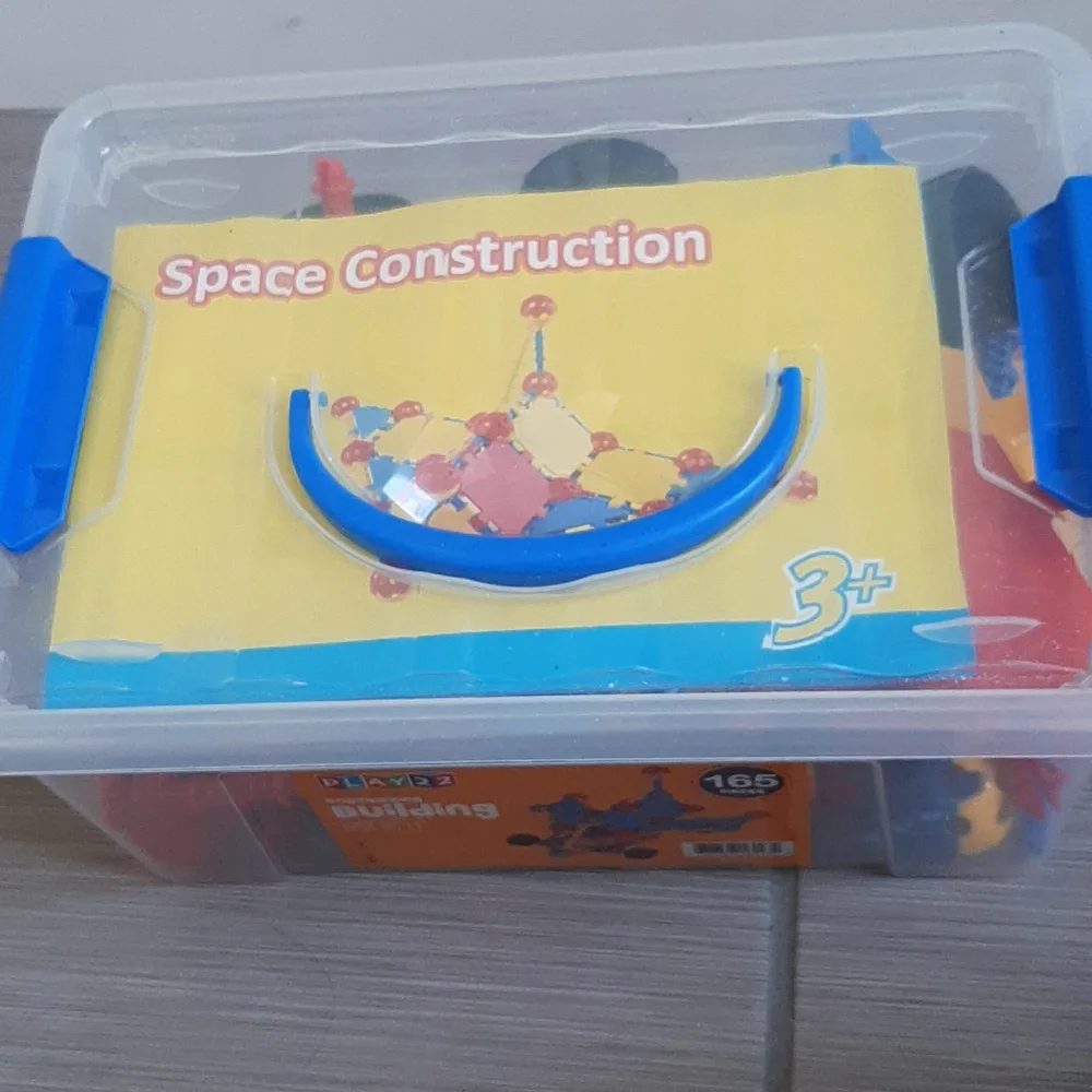 Engineering Building Set - 165 Pieces - Multicolor. Excellent Like New C…